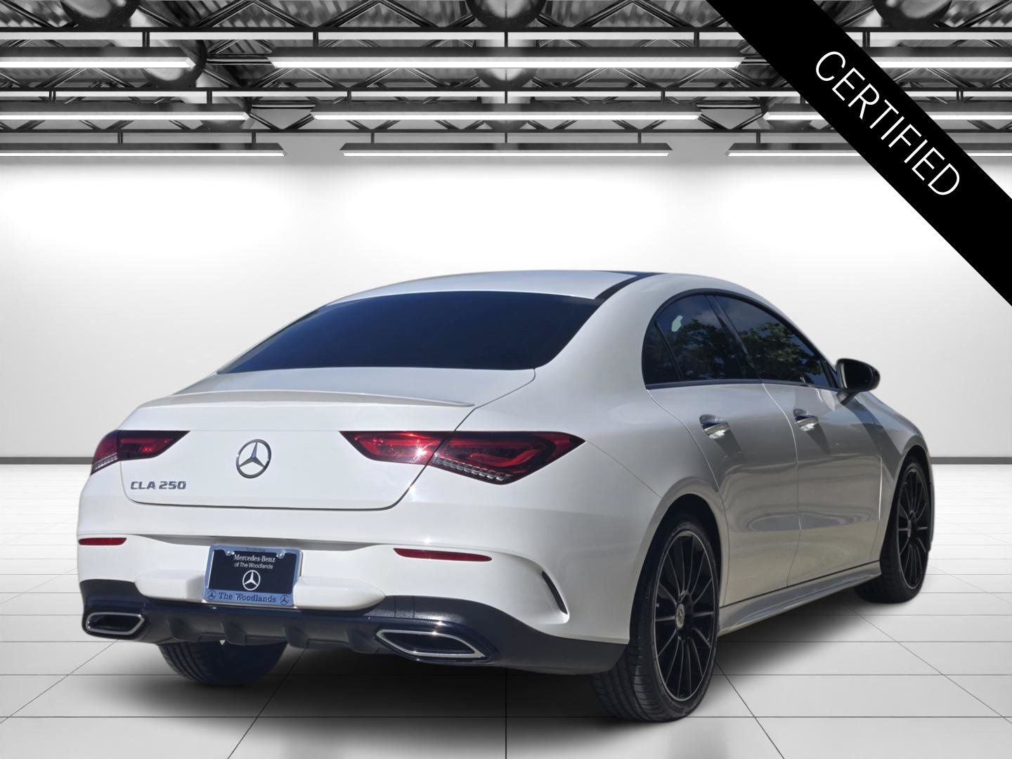 Certified Used 2021 Polar White Mercedes-Benz CLA 250 image 9