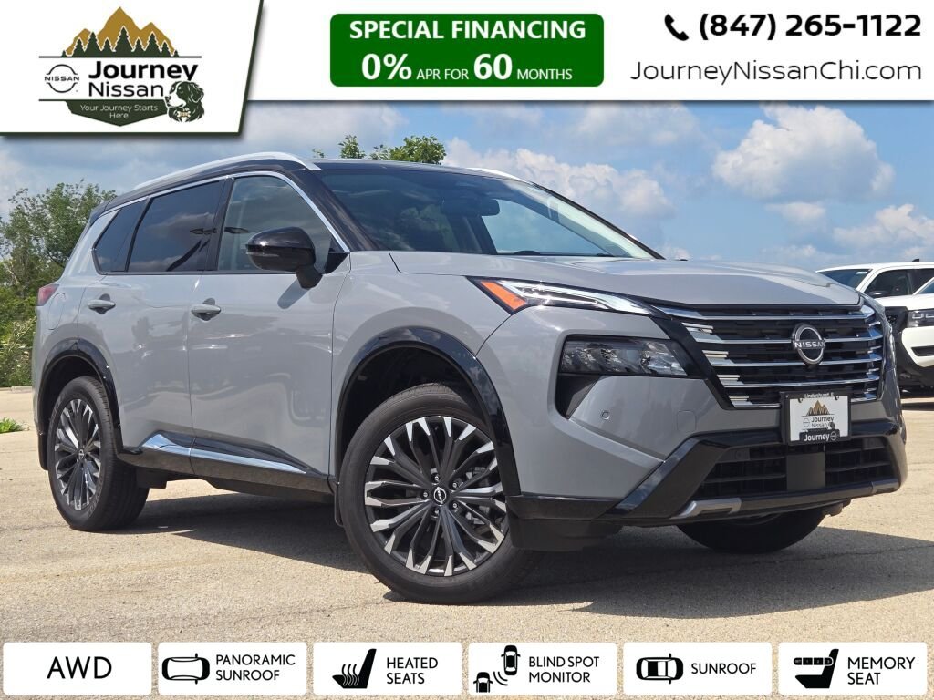 New 2026 Boulder Gray Pearl / Super Black Two-tone Nissan Platinum image 1