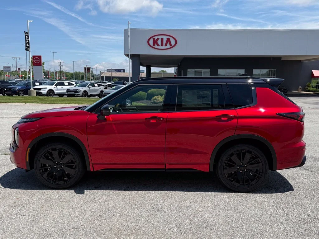 New 2026 Red Mitsubishi BLACK EDITION S-AWC image 4