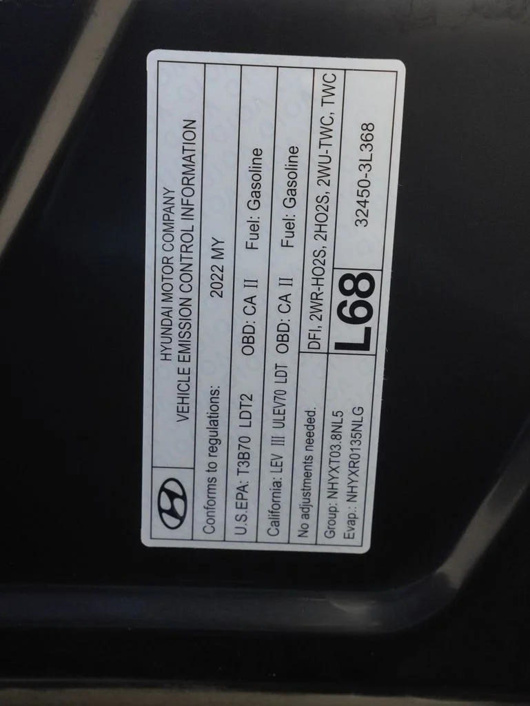 Certified Used 2022 Black Hyundai SEL image 41