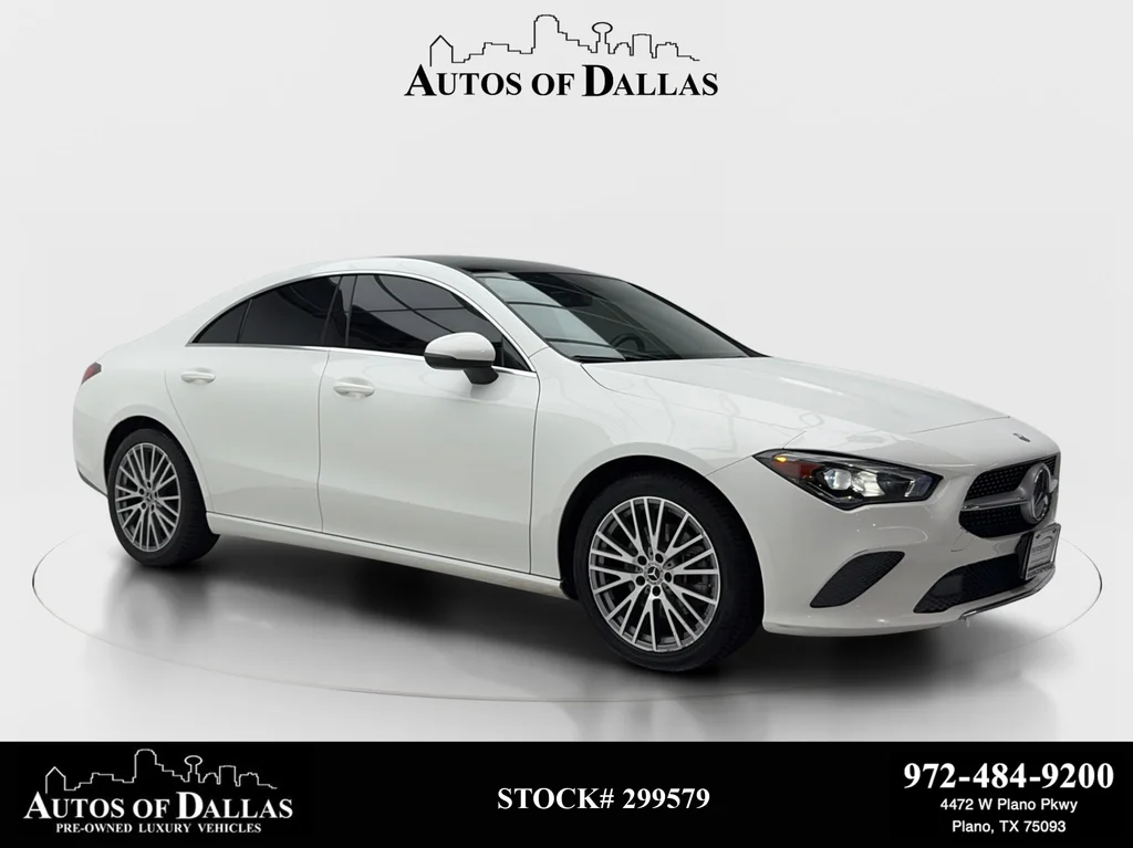 Used 2022 White Mercedes-Benz CLA 250 image 1