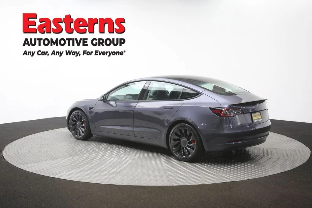 Used 2022 Gray Tesla Performance image 58