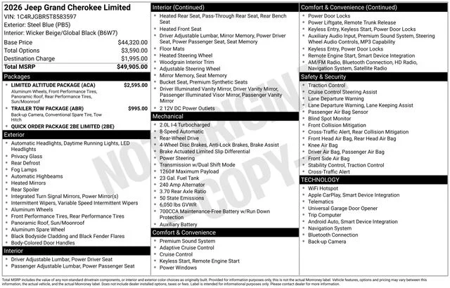 New 2026 Steel Blue Exterior Paint Jeep Limited image 13