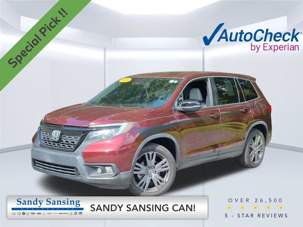 Used 2021 Red Honda EX-L image 1