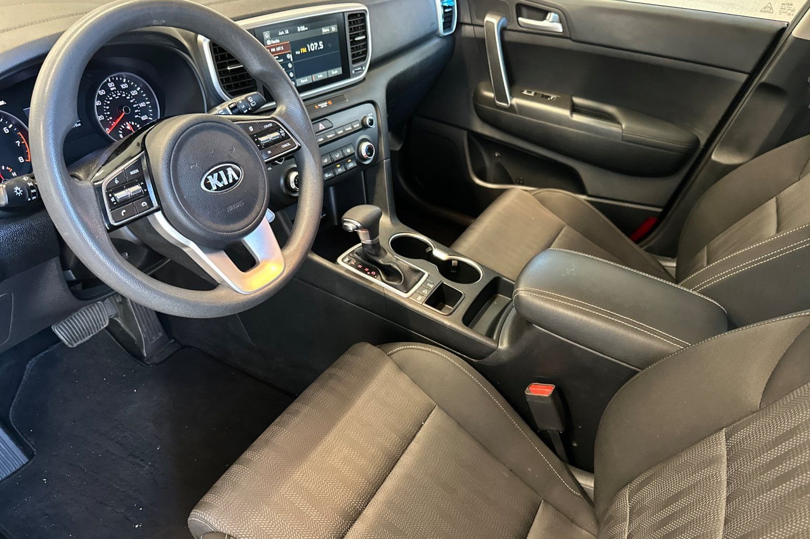 Used 2022 Blue Kia LX image 10