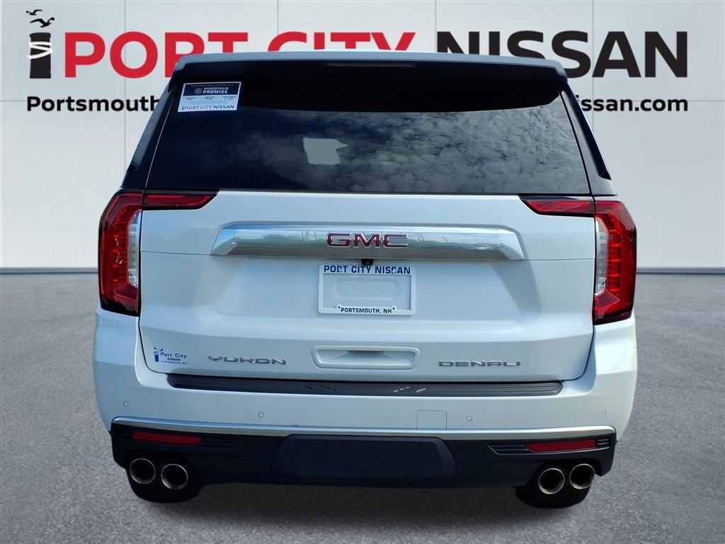 Used 2024 White Frost GMC Denali w/panoramic sunroof image 36
