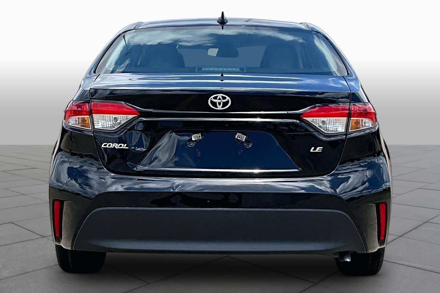 Used 2024 Midnight Black Metallic Toyota LE image 5