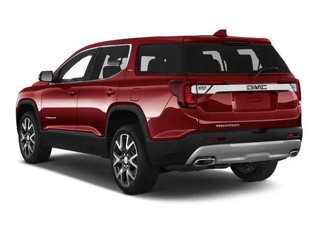 Used 2023 Volcanic Red Tintcoat GMC SLE image 2