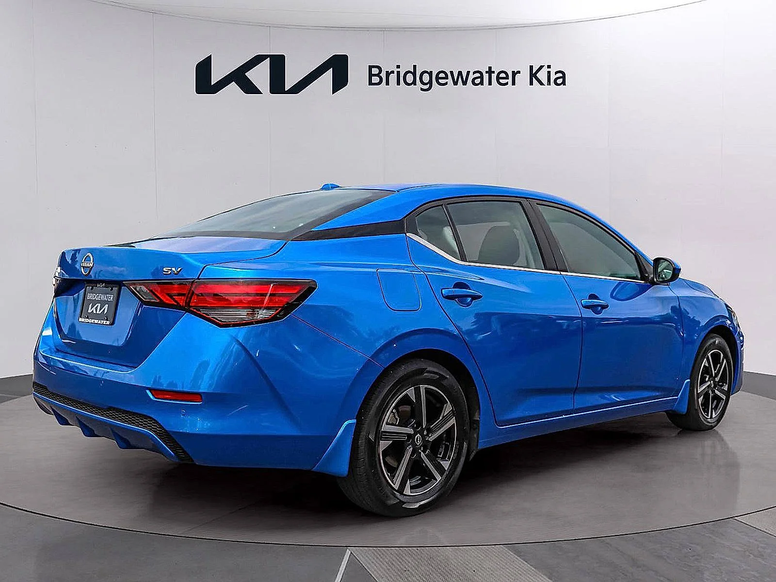 Used 2024 Electric Blue Metallic Nissan SV image 6