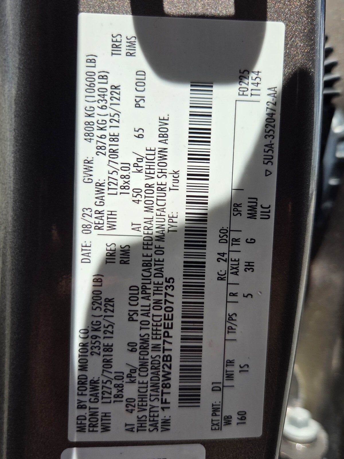 Used 2023 Stone Gray Metallic Ford XL image 19