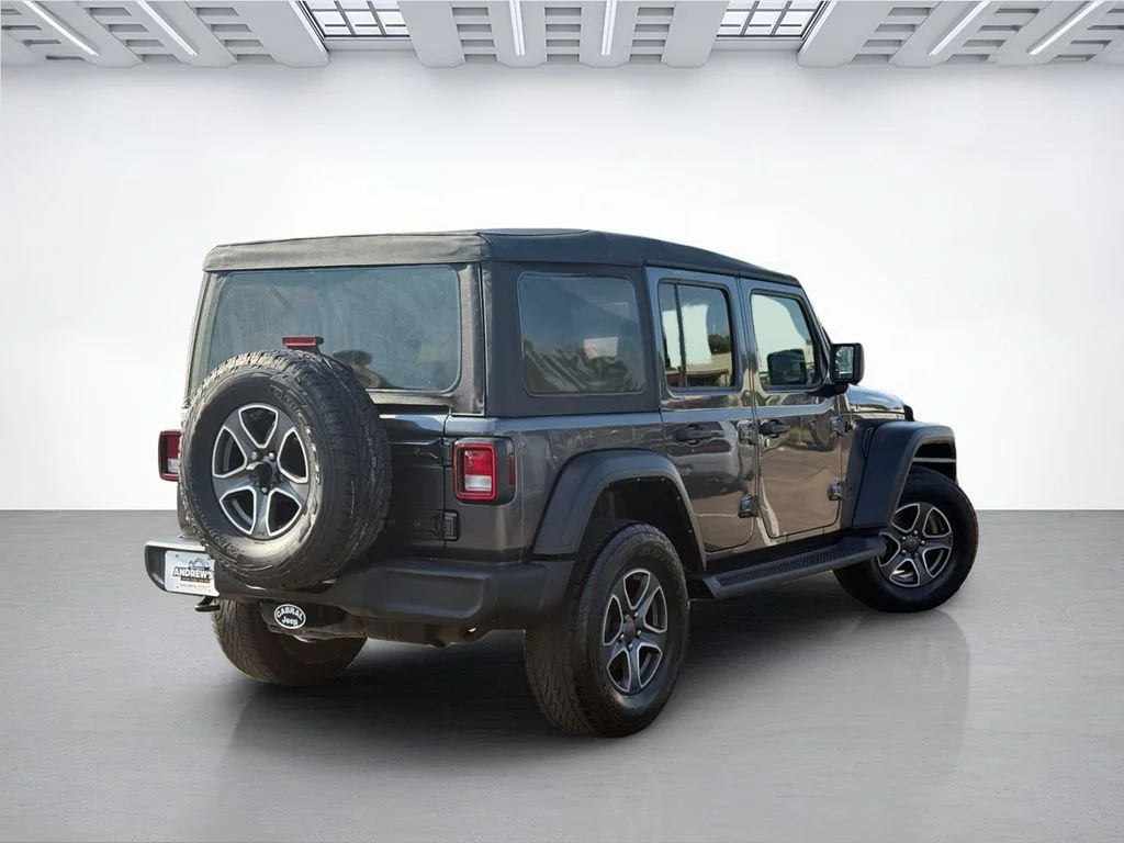 Used 2021 Gray Jeep Unlimited Sport S image 10