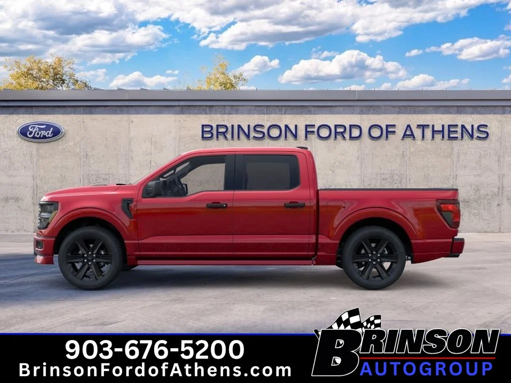 New 2026 Ruby Red Metallic Tinted Clearcoat Ford STX® image 3