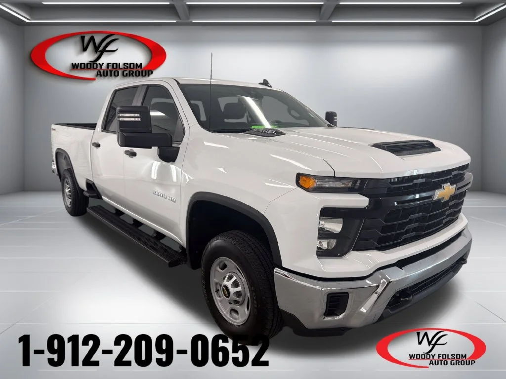 Used 2024 White Chevrolet Work Truck image 1