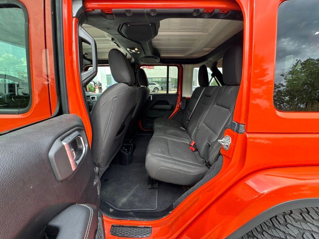 Used 2019 Orange Jeep Unlimited Sahara image 20
