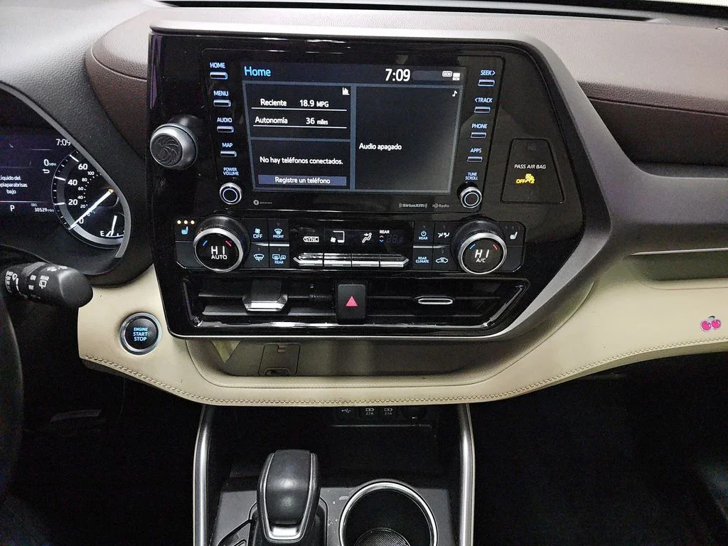 Certified Used 2021 Blue Toyota XLE image 9