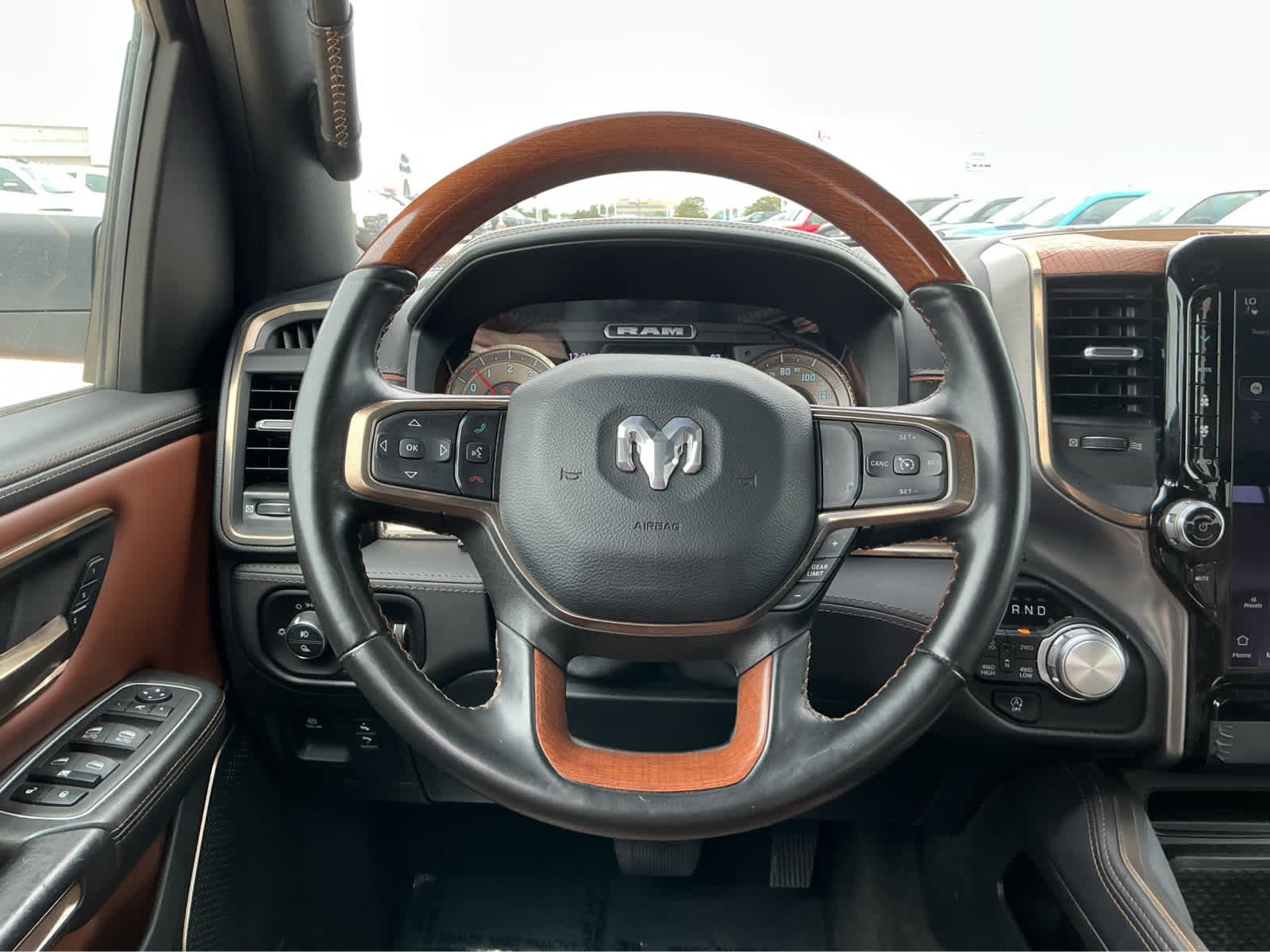 Used 2022 Bright White Clearcoat Ram Longhorn image 24