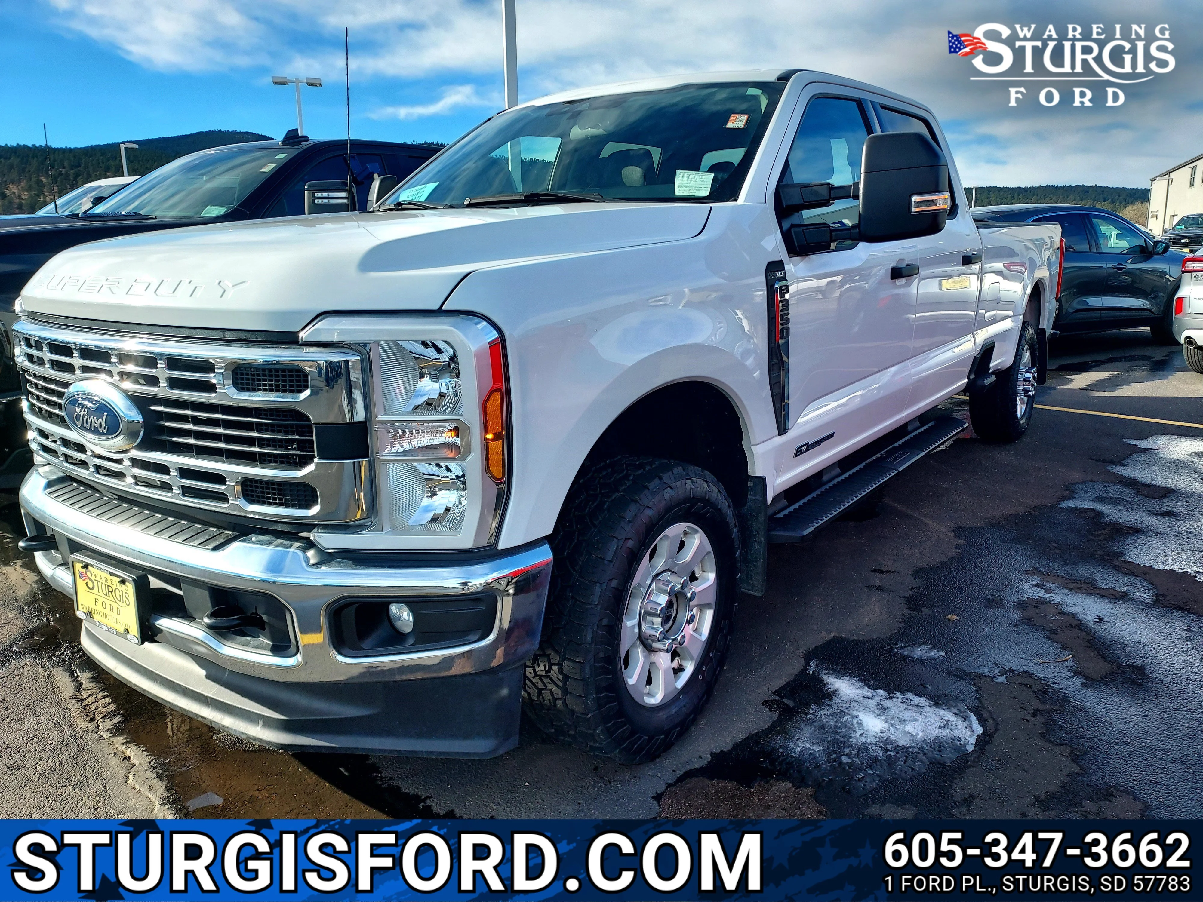 Used 2024 White Ford XLT image 1