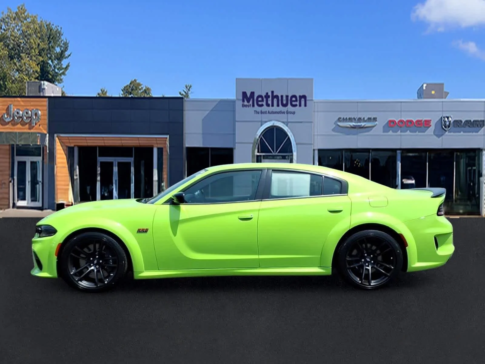 Used 2023 Sublime Metallic Clearcoat Dodge Scat Pack Widebody image 8
