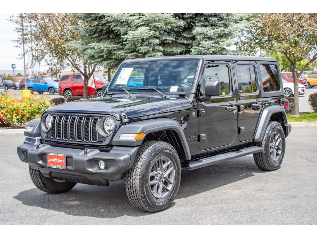 Used 2024 Black Clearcoat Jeep Sport S image 4