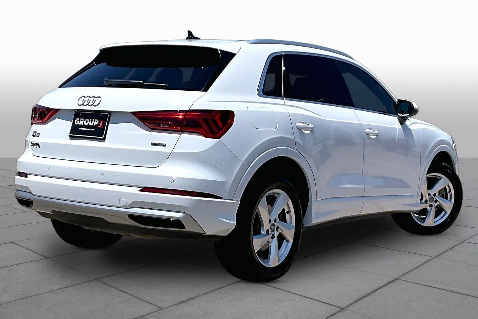 Used 2020 Glacier White Metallic Audi Premium image 13