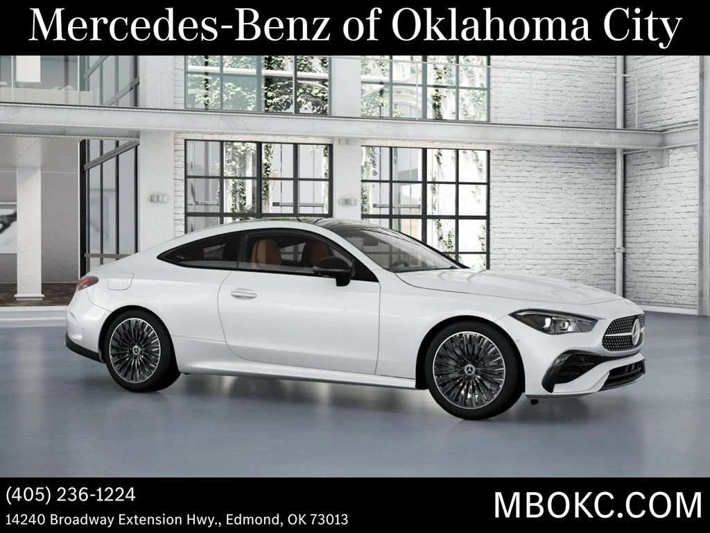 New 2026 MANUFAKTUR Moonlight White Metallic Mercedes-Benz CLE 450 image 14