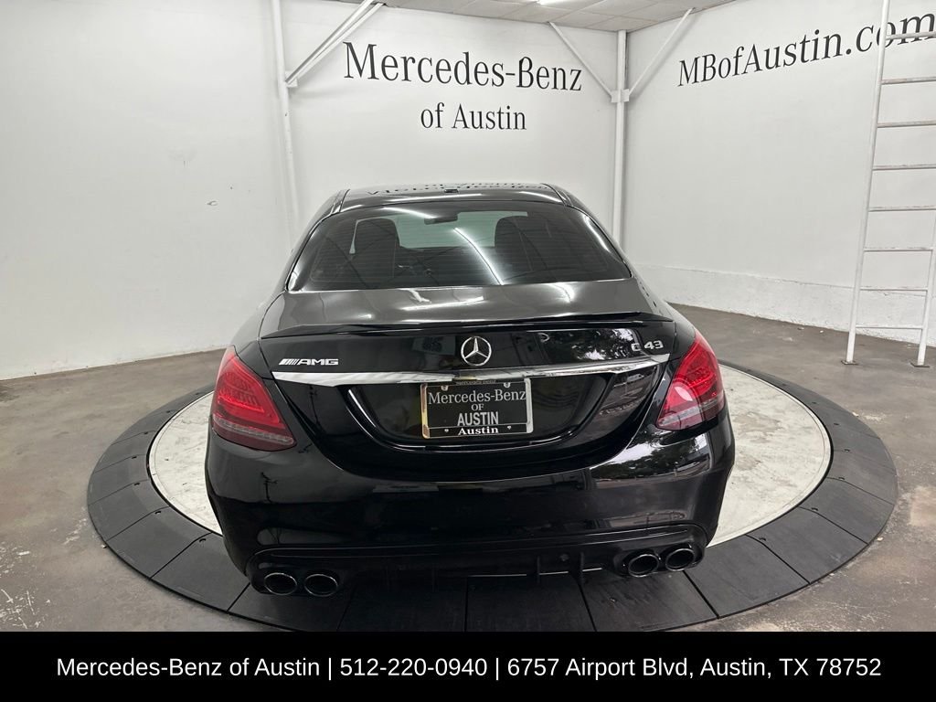 Certified Used 2021 Black Mercedes-Benz C 43 AMG® image 7