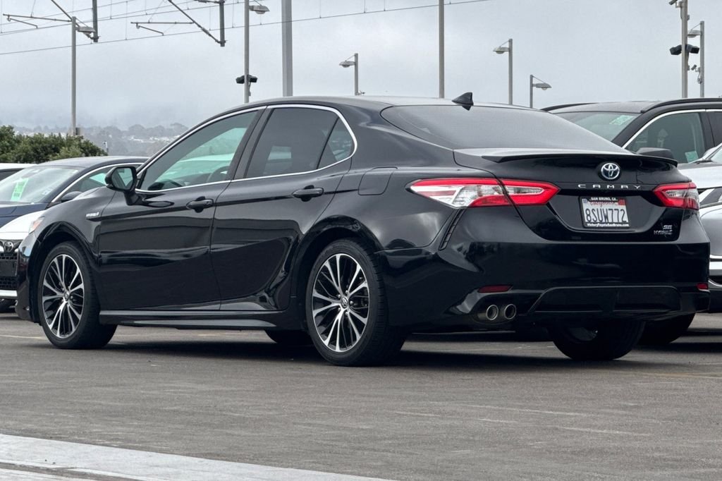 Certified Used 2020 Black Toyota SE image 6
