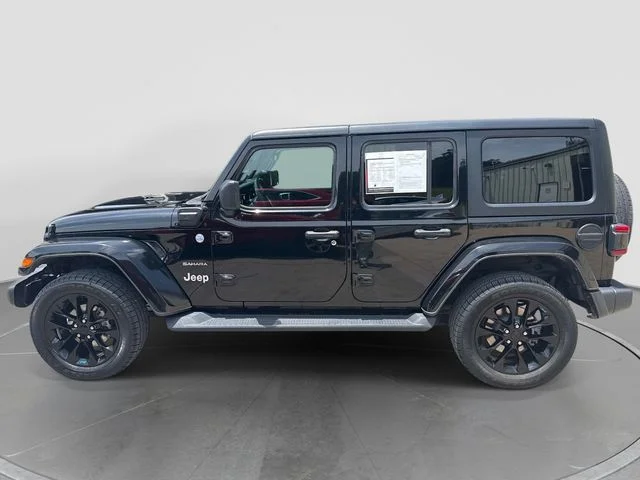 Used 2023 Black Jeep Sahara 4xe image 7
