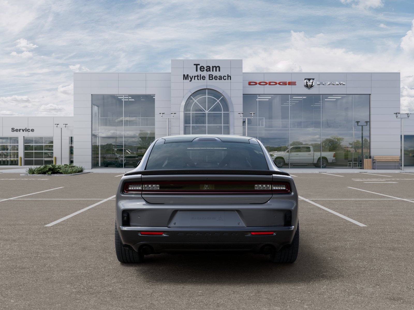New 2026 Destroyer Gray Exterior Paint Dodge R/T Scat Pack image 33