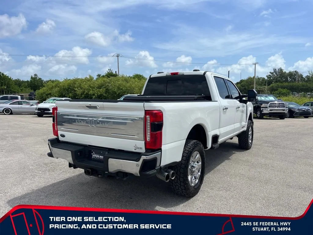 Used 2023 White Ford King Ranch image 5