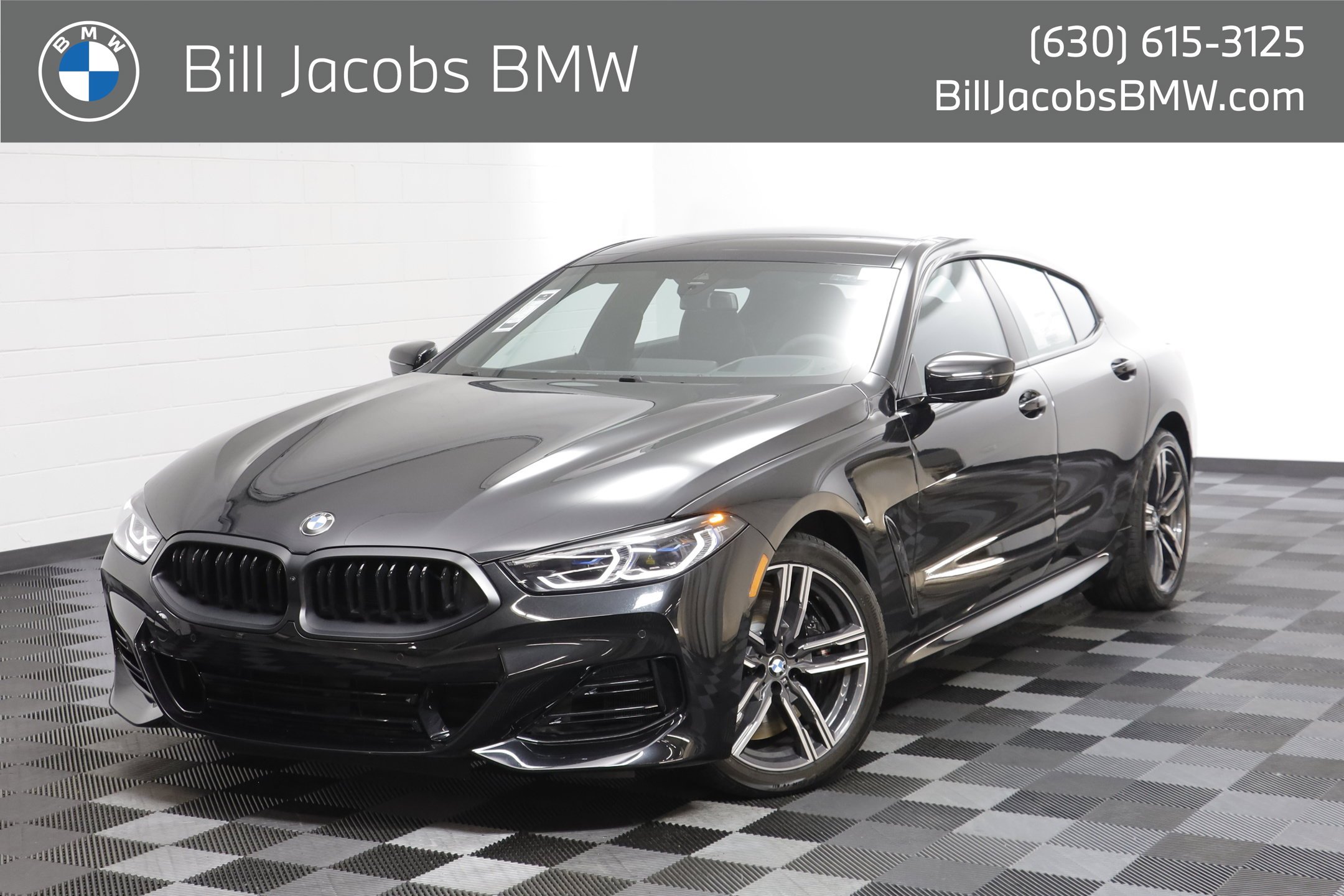 New 2026 Black Sapphire Metallic BMW 840 image 1