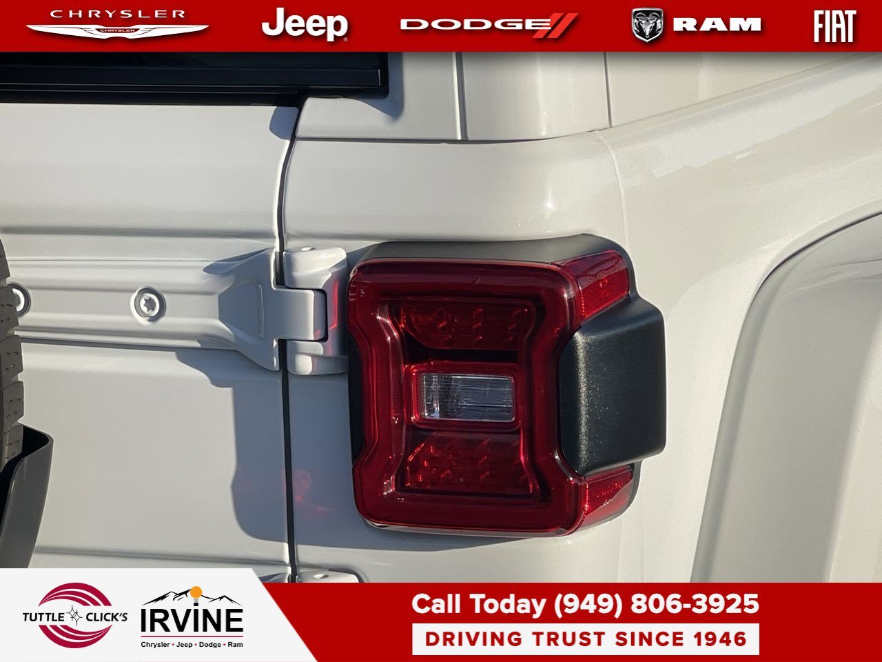 Used 2021 Bright White Clearcoat Jeep Unlimited Sahara High Altitude image 9