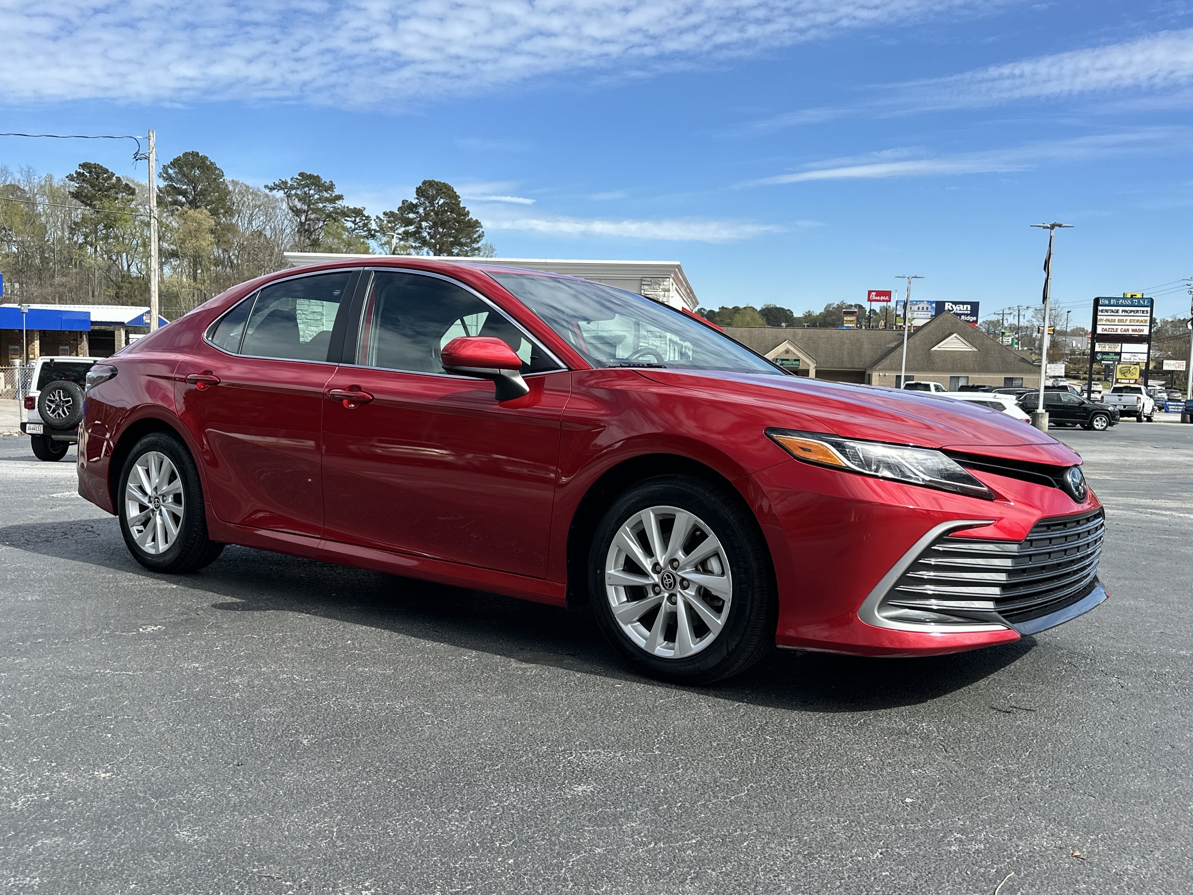 Used 2024 Red Toyota LE image 2