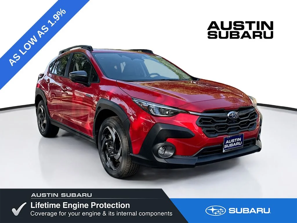 New 2026 PURE RED Subaru Limited Hybrid image 1