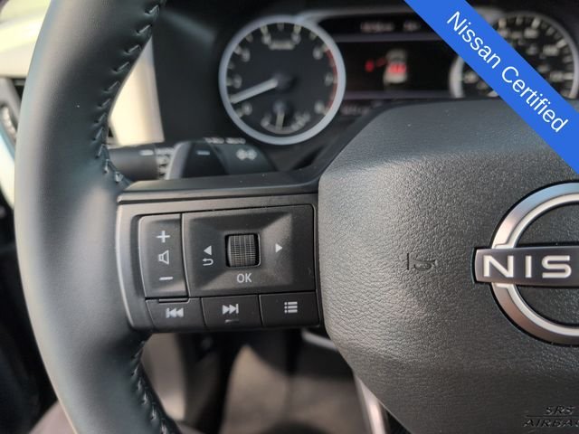 Certified Used 2025 Black Nissan SV image 13