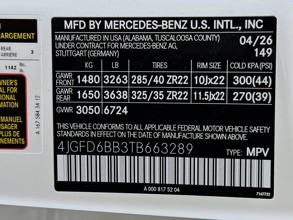 New 2026 Polar White Mercedes-Benz AMG® GLE 53 4MATIC+ Coupe image 67