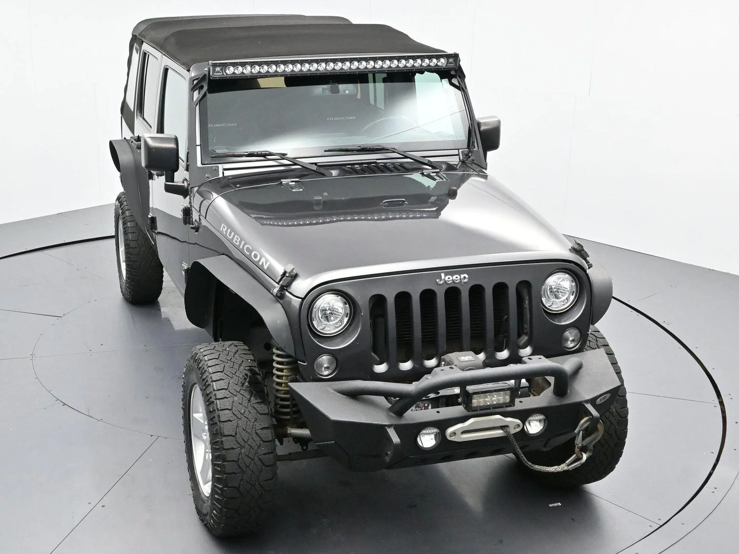 Used 2017 Granite Crystal Metallic Clearcoat Jeep Rubicon image 33