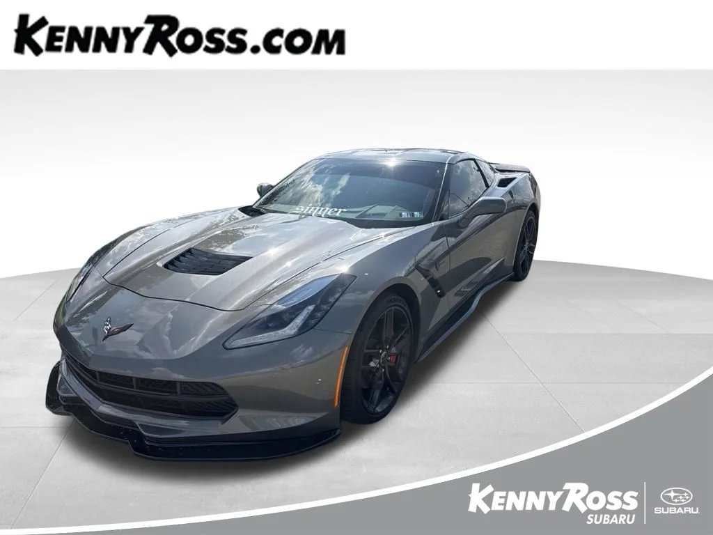 Used 2015 Gray Chevrolet Stingray image 1