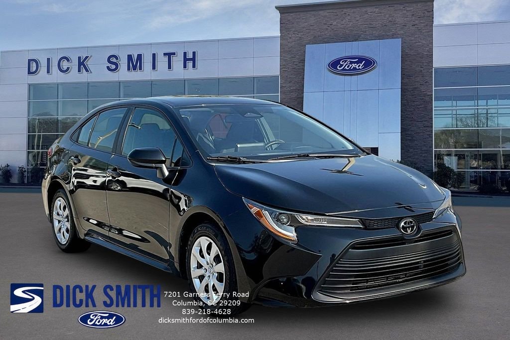 Certified Used 2024 Midnight Black Metallic Toyota LE image 3