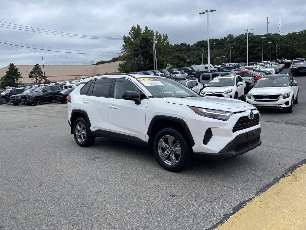 Used 2024 White Toyota LE image 6