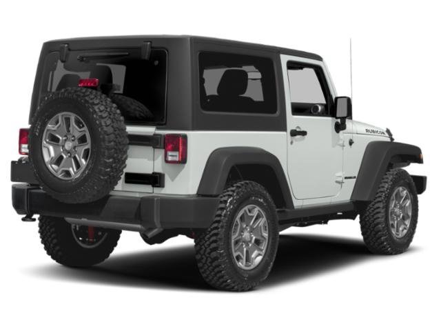 Used 2015 Bright White Clearcoat Jeep Rubicon image 3