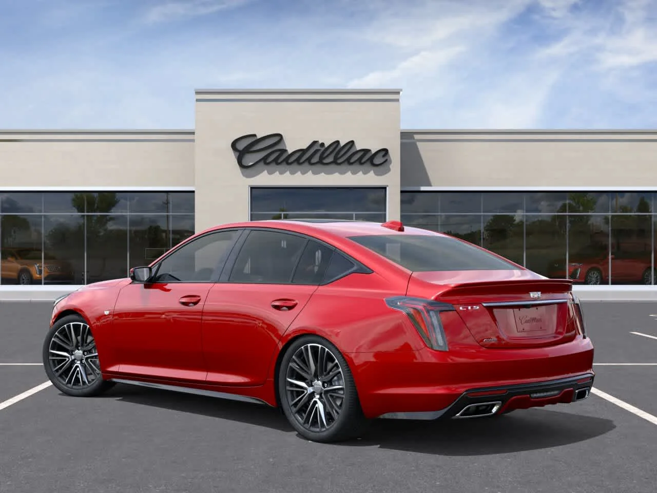 New 2026 Radiant Red Tintcoat Cadillac Sport image 3