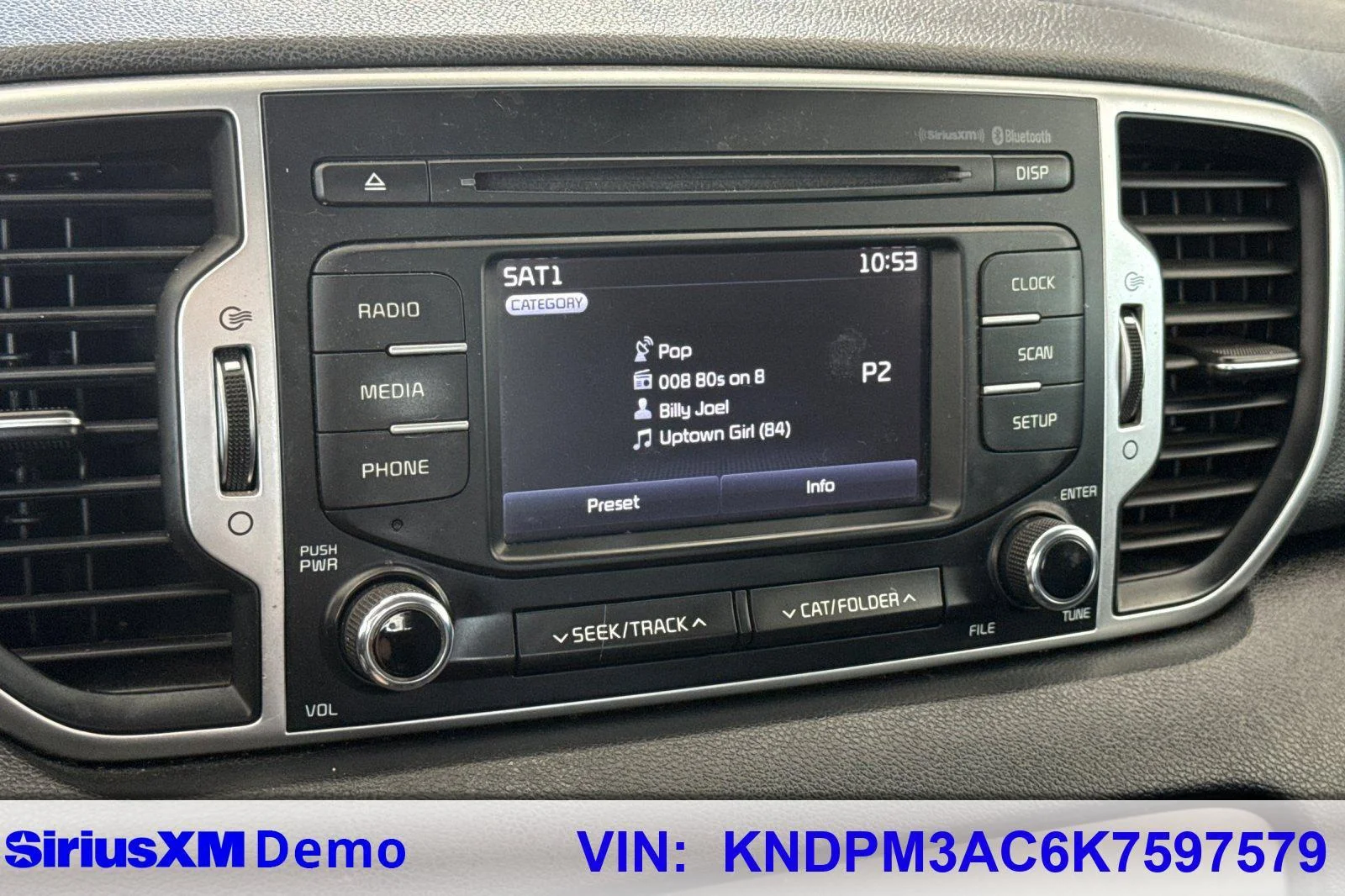 Used 2019 Black Cherry Kia LX image 27