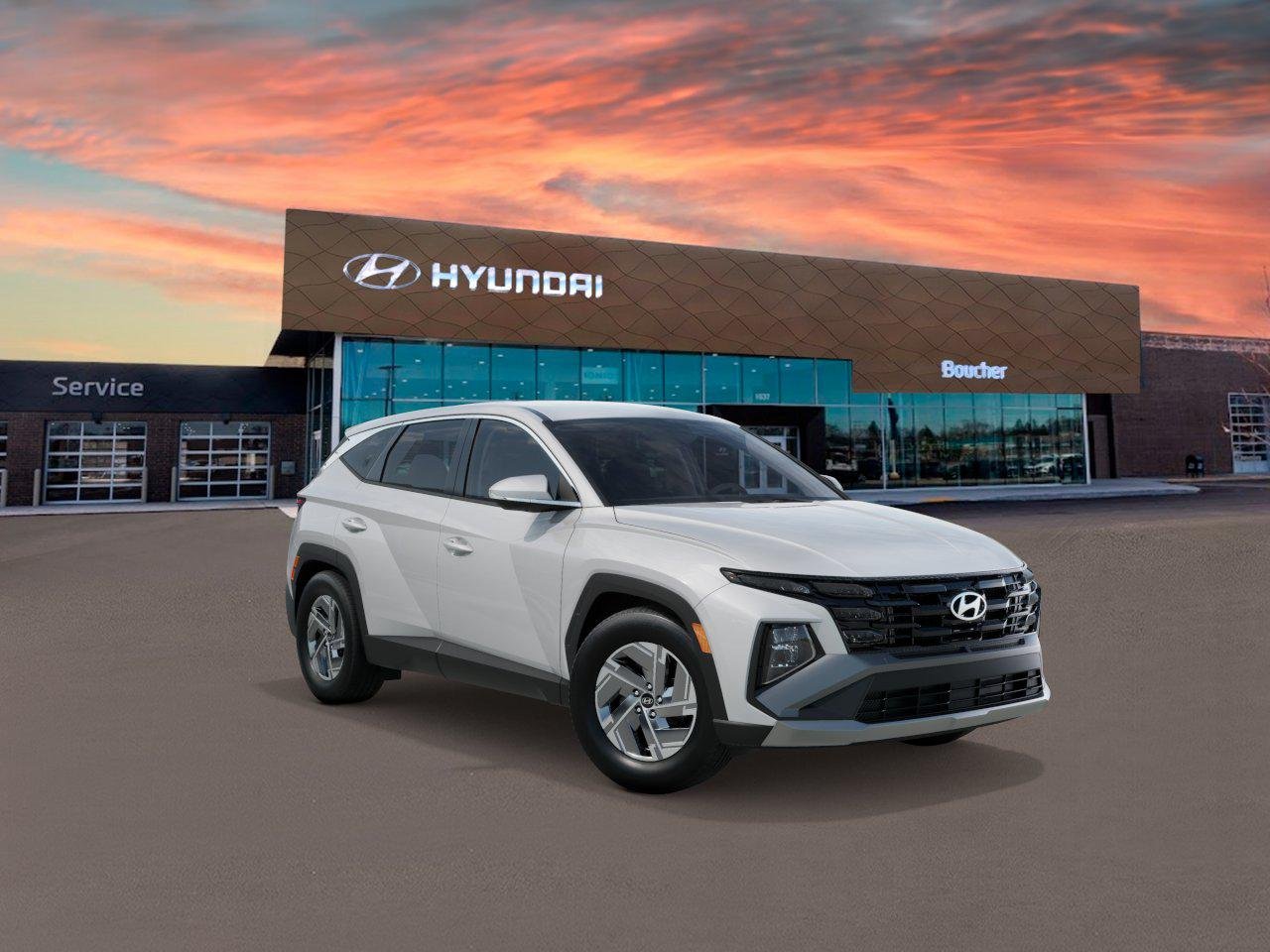 New 2026 Creamy White Pearl Hyundai Blue image 2