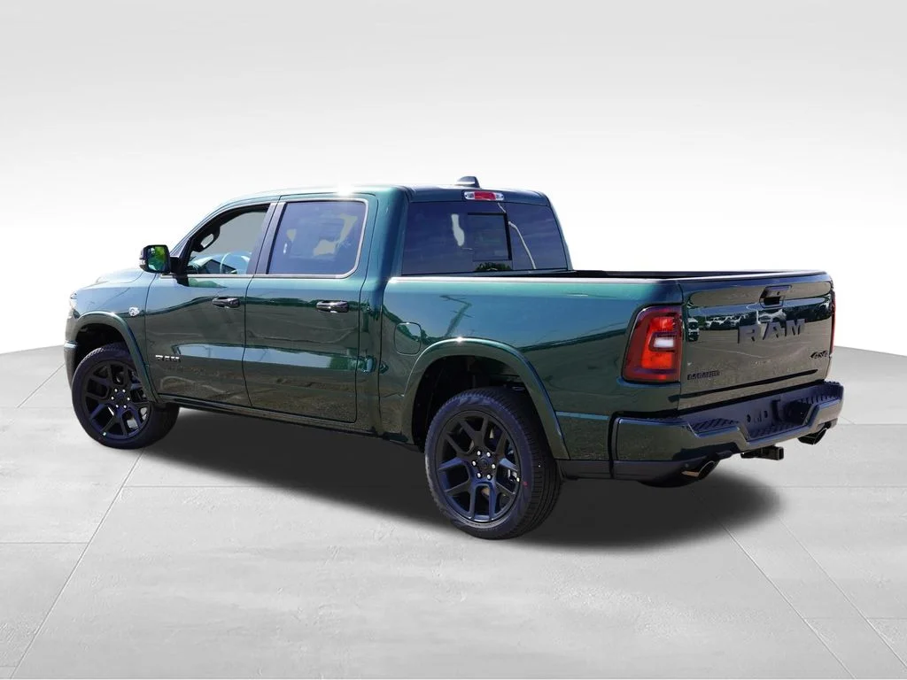 New 2026 Serrano-Green Metallic Exterior Paint RAM Laramie image 5