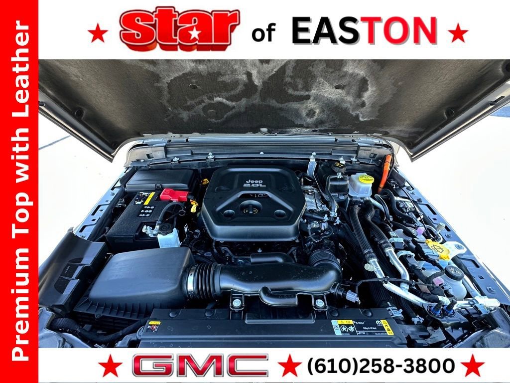 Used 2023 Gray Jeep Sahara 4x4 image 38
