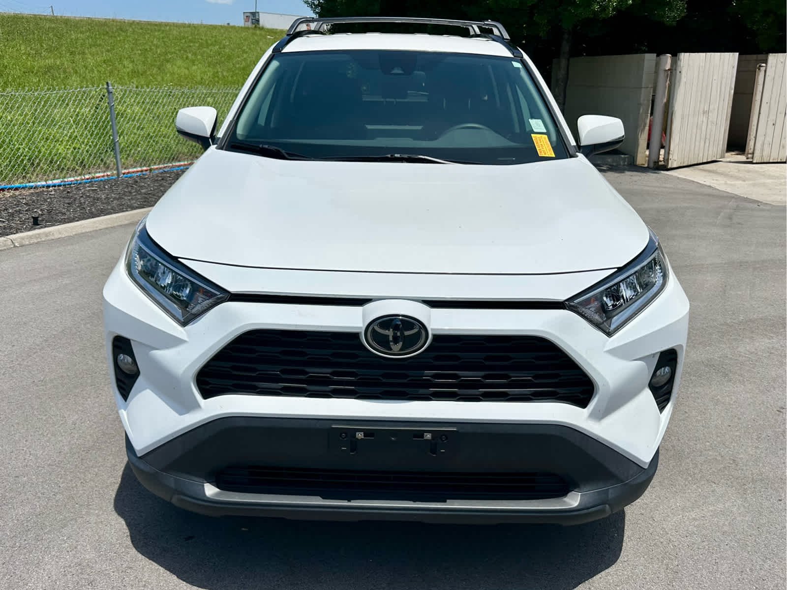Used 2021 Super White Toyota XLE image 2