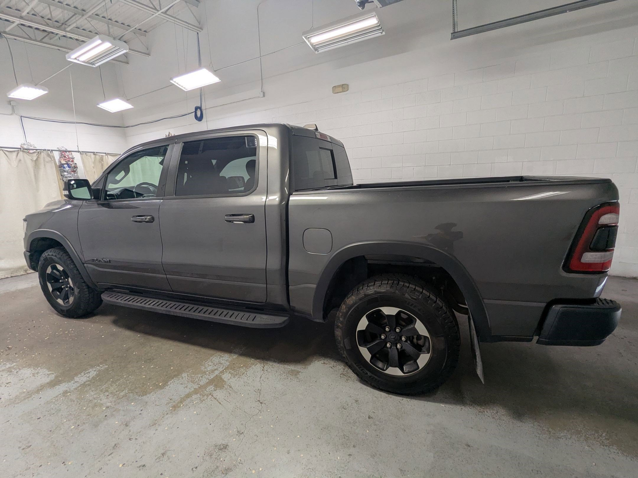 Used 2021 Granite Crystal Metallic Clearcoat Ram Rebel image 8