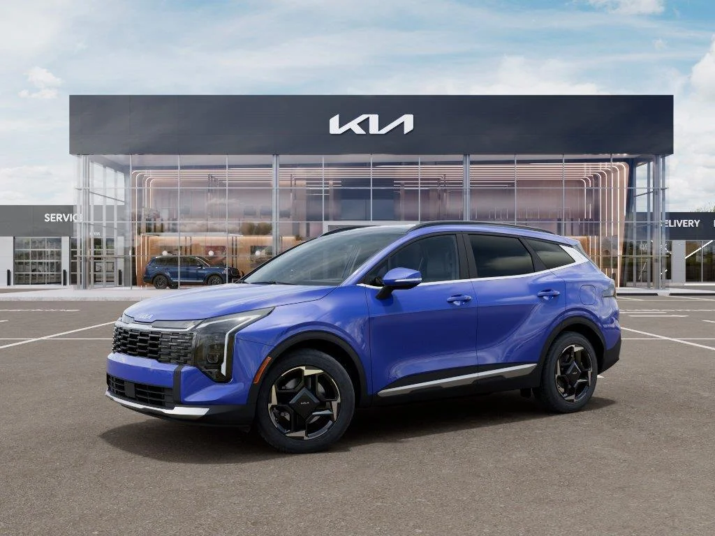 New 2027 Nebular Blue Kia EX image 3