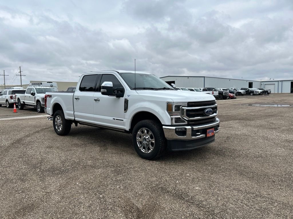 Used 2022 Oxford White Ford King Ranch image 10